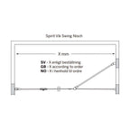 Macro Design SPIRIT Nisjedusj Vik Swing med hullgrep