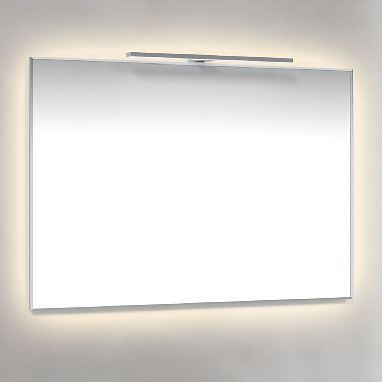 Macro Design AMBILIGHT T-LED firkantet speil med lys (krom ramme)