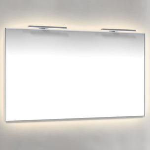 Macro Design AMBILIGHT T-LED firkantet speil med lys (krom ramme)