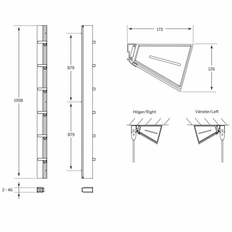 Macro Design TIDY Dusjhylle Macro Design Dusjhylle