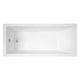 Novellini Calos 2.0 Badekar Hvit matt / 150x70cm Novellini Firkantet badekar KO-C2215070C-U0K