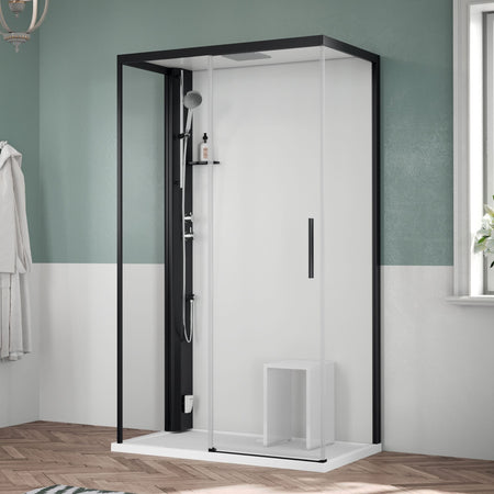 Novellini Glax 1 2.0 2P+F Steam Dusjkabinett