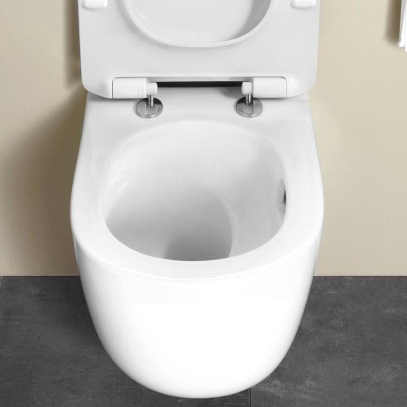 Olympia Virvel Vegghengt Toalett Hvit blank Olympia Vegghengt toalett KO-TOR120201
