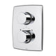 Oras Cubista Frontplate dusjkran Krom Oras Armatur Tilbehør blandebatteri GRO-4204435