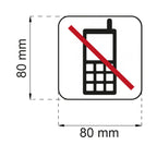 OUTLET: Habo Telefonforbud Vinyl Skilt