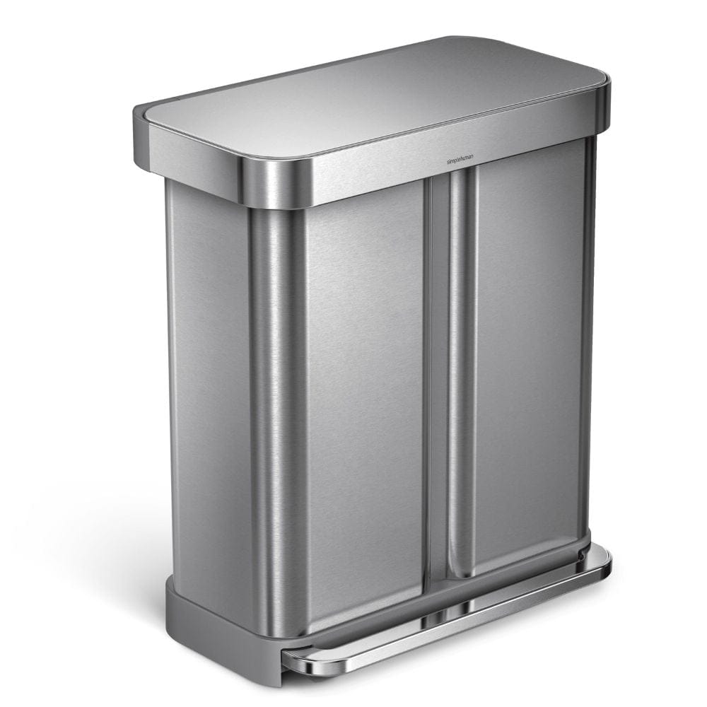 OUTLET: Simplehuman Pedalbøtte Kildes 58L Børstet Børstet Simplehuman Søppelbøtte UTG-SCW2025