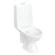 Porsgrund Glow 63 Toalett Rimfree Hvit / Dobbel / Uten skruehull Porsgrund Gulvstående toalett GRO-6002902
