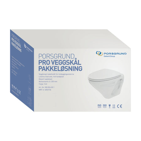 Geberit PRO vegghengt toalett
