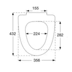 Pressalit 754 Toalettsete