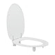 Pressalit Dania Forhøyet Toalettsete 5cm Hvit / Ja / Ja Pressalit Toalettsete GRO-6191645