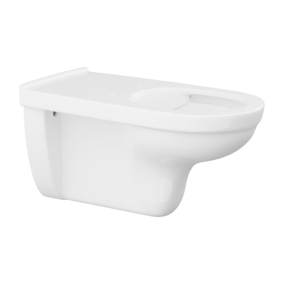 Pressalit veggskål uten skyllekant Hvit / 70cm Pressalit Vegghengt toalett GRO-6191026