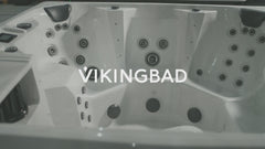 Vikingbad STELLA Utendørs massasjebad