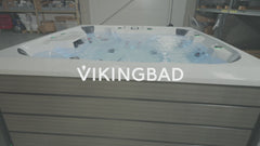 Vikingbad NORDLYS Utendørs massasjebad