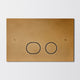 Primy Steel Style Betjeningsplate Brushed brass Primy Betjeningsplate og trykknapper INR-80001234