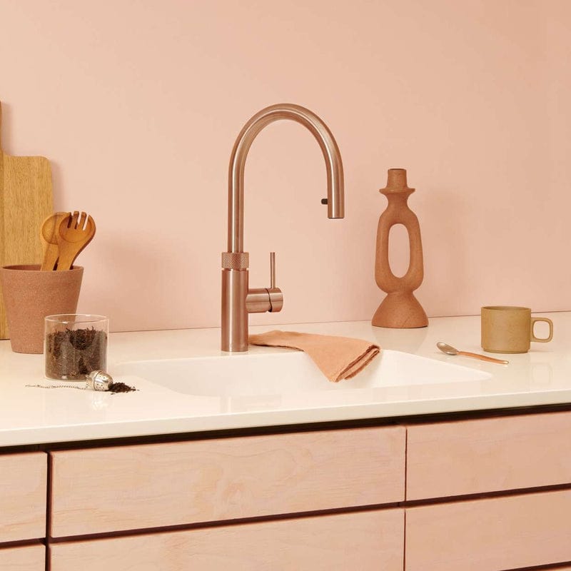 Quooker Flex alt-i-ett kjøkkenarmatur med uttrekksslange Quooker Kjøkkenarmatur
