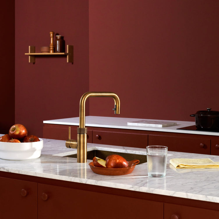 Quooker Flex Square Kjøkkenarmatur med uttrekksslange