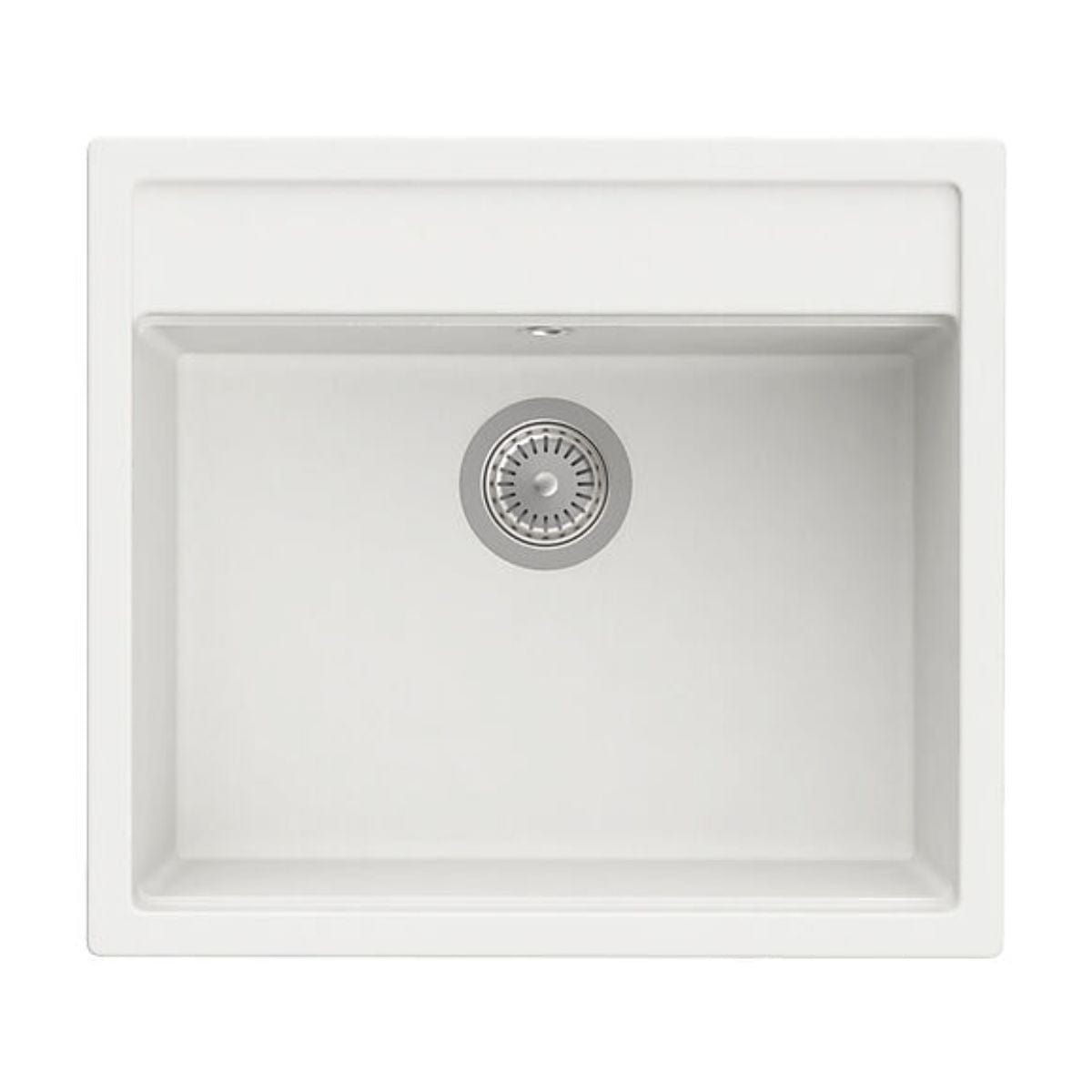 Roca Helsinki Quarzex Kjøkkenvask Hvit / 51.5 cm Roca Kjøkkenvask DAL-1395705