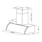 RørosHetta Cetus Fritthengende Ventilator