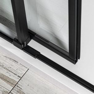 Sanipro ALTIS LINE / BLACK LINE Skyvedør for nisje og hjørne