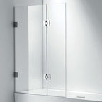 Sanipro Badekarvegg Style Duo 105 8mm glass