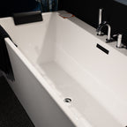 Sanipro TAHITI Rektangulært Badekar Back-to-wall