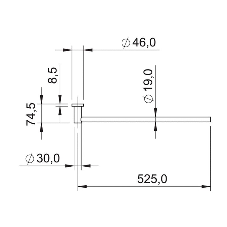 Scandtap Steel Cozied M1-Air Håndkletørker