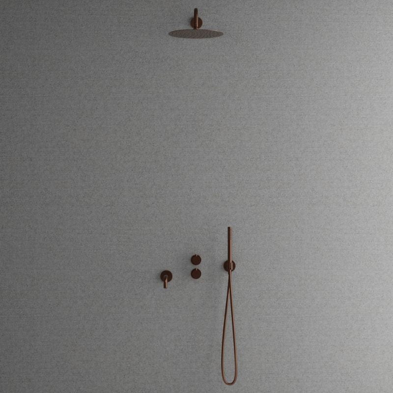 Scandtap Harmonized 3x Takdusj Innbygging Amber Scandtap Blandebatteri innbygging SC-21057