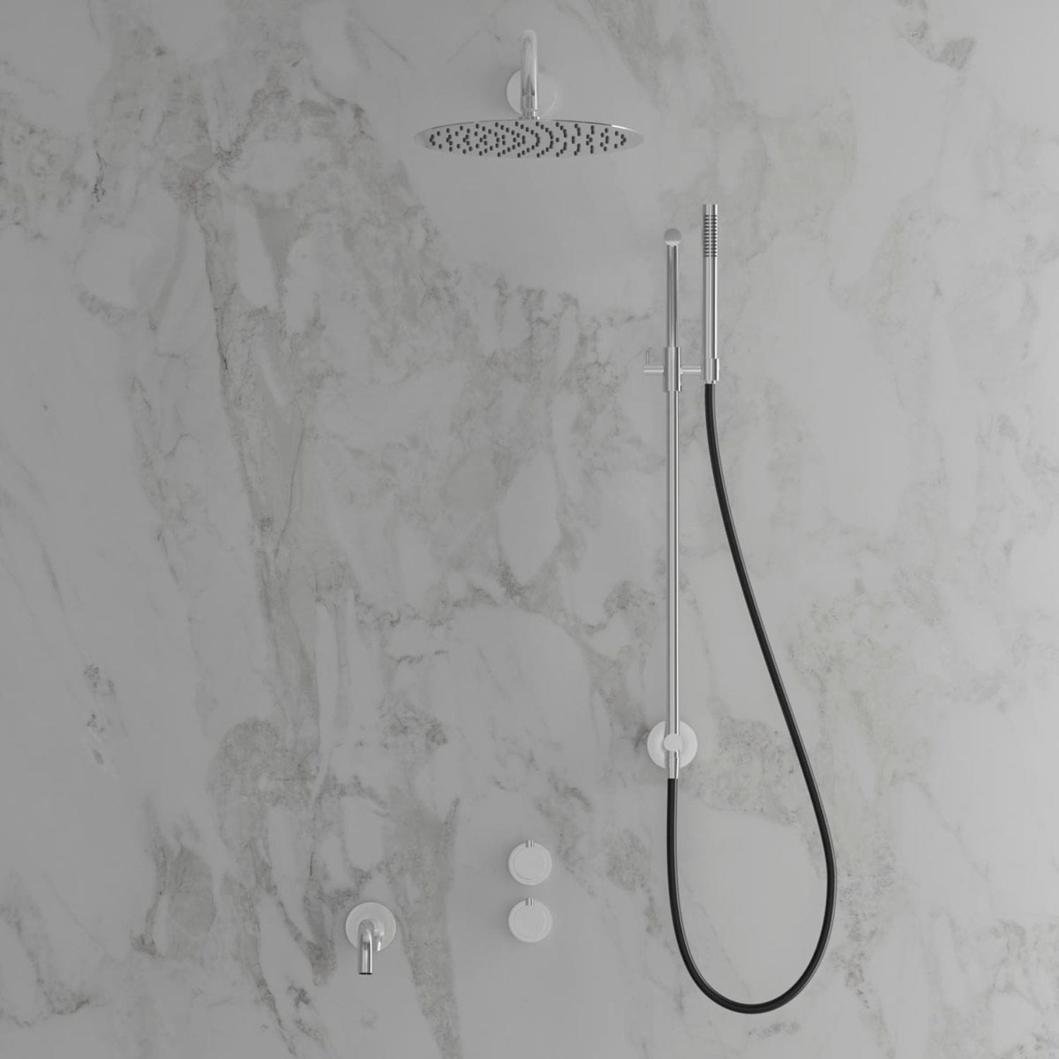 Scandtap Harmonized 6X Innbygging Dusj Classic Scandtap Blandebatteri innbygging SC-21309