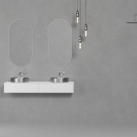 Scandtap SOLID M1 ovalt speil (ramme)