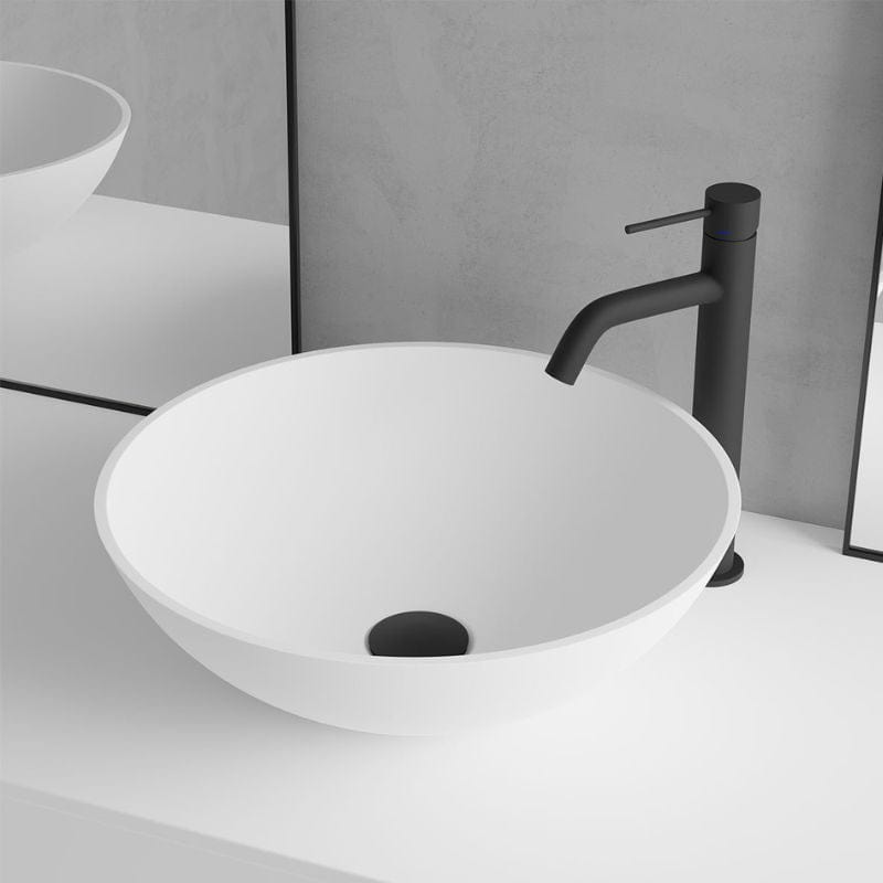 Scandtap Solid R1 Bolleservant Hvit matt Scandtap Bolleservant SC-46001