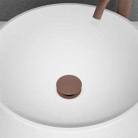 Scandtap Steel Bunnventil Pop-up universal Duo
