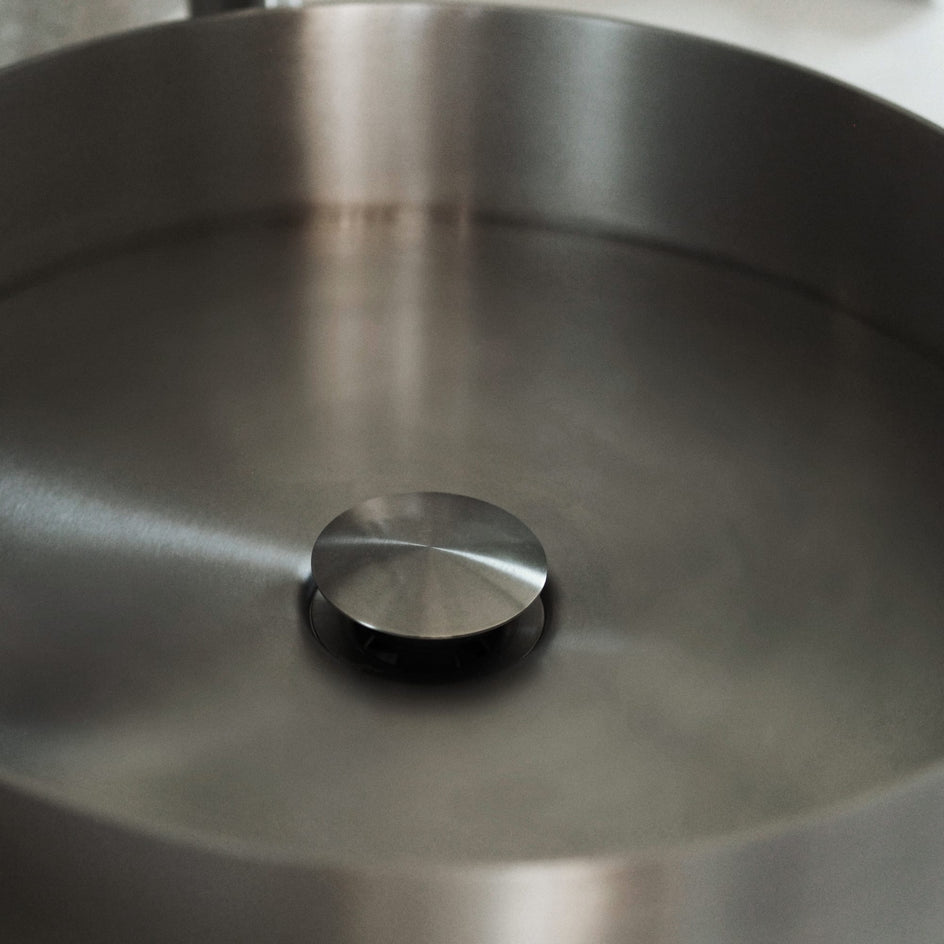 Scandtap Steel bunnventil pop-up universal duo Scandtap Bunnventil