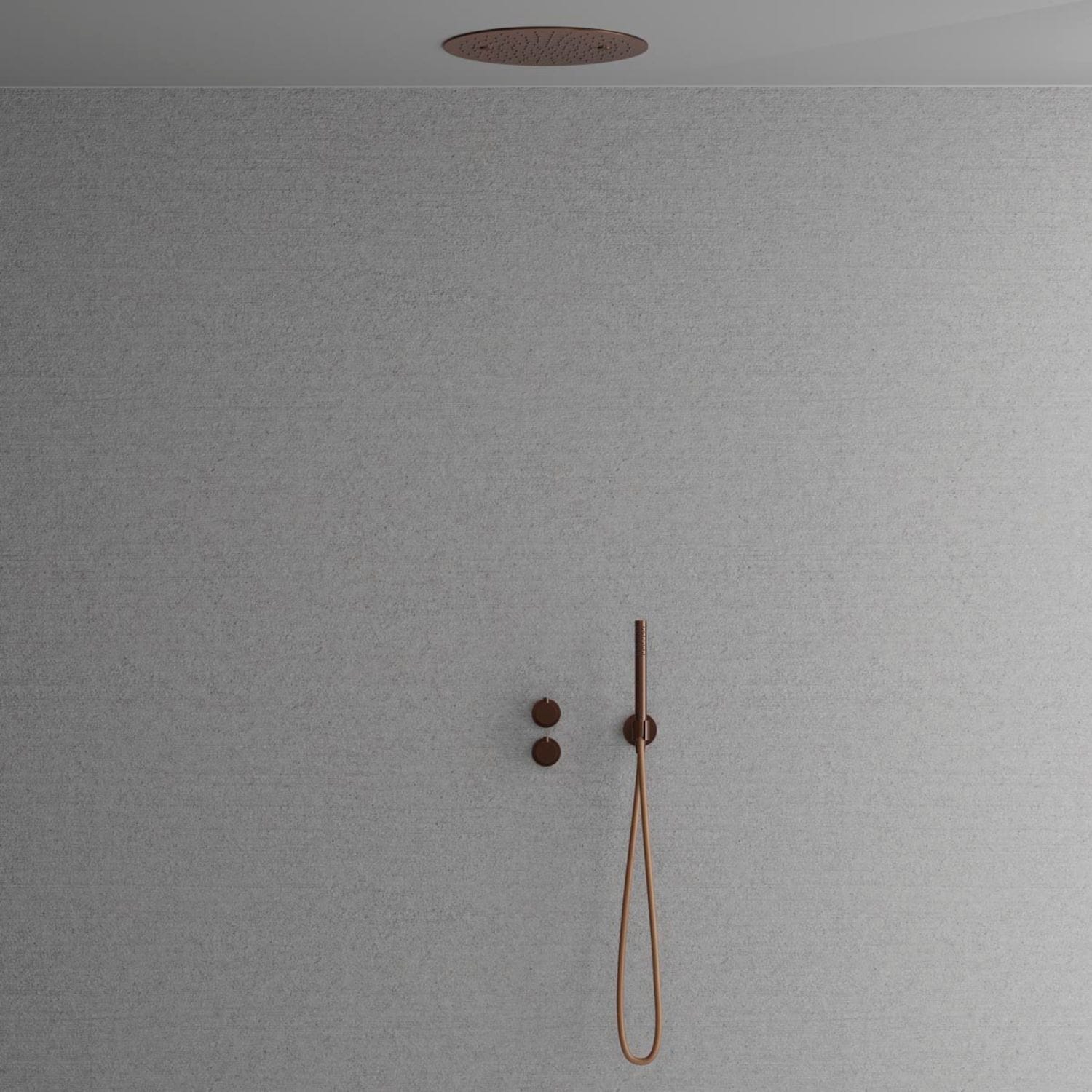 Scandtap Steel Harmonized 2a Takdusj Innbygging Amber Scandtap Blandebatteri innbygging SC-24087