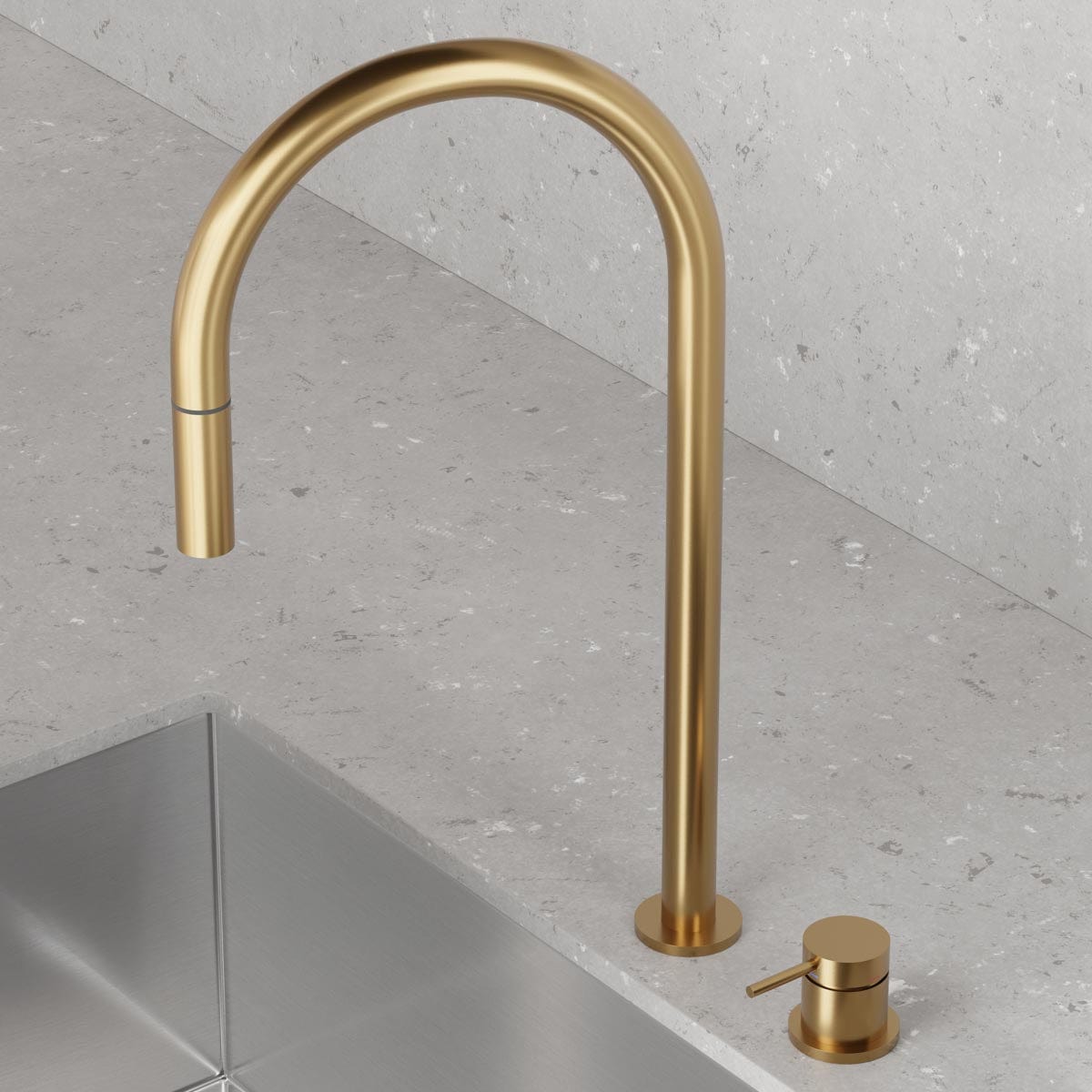 Scandtap Steel Harmonized K2P Kjøkkenarmatur Sand Scandtap Kjøkkenarmatur SC-30146