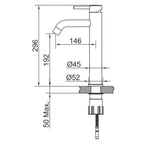 Scandtap Steel Wave High Servantbatteri