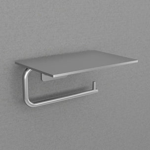 Scandtap Steel Style Toalettrullholder med Hylle