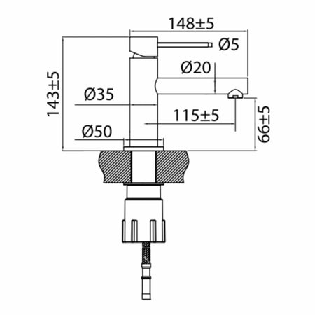 Scandtap Vertex Servantbatteri