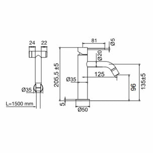 Scandtap Voyage Medium B Servantbatteri