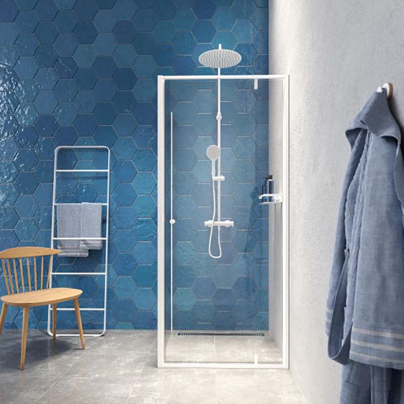 Sealskin Contour Dusjhjørne Kombi (vegg+dør) - Pivotdør Sealskin Dusjhjørne