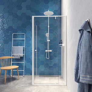 Sealskin Contour Dusjhjørne Kombi - Pivotdør