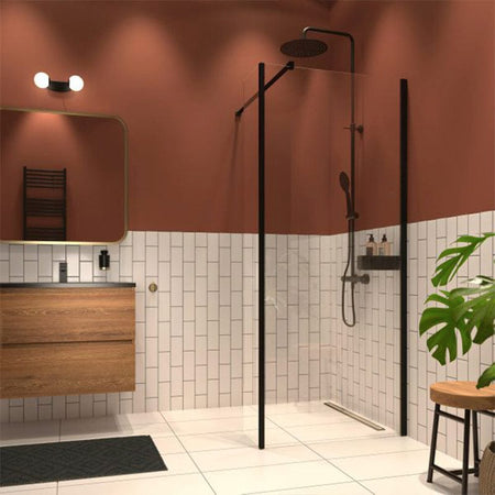 Sealskin Inc Walk-in A1 B90-140xD30xH200cm
