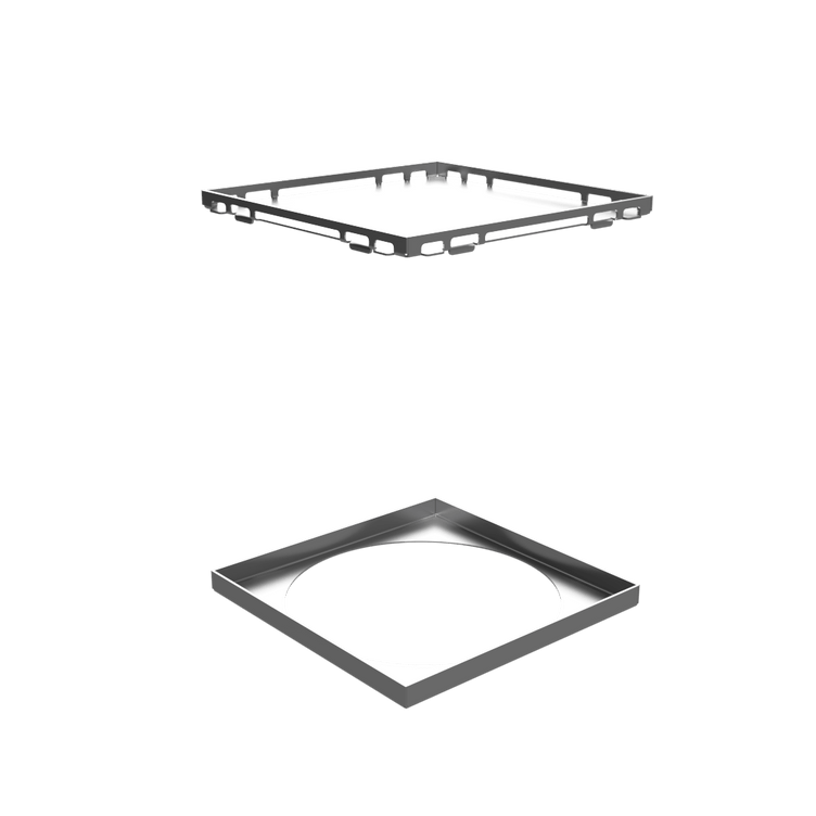Slidedrain Kvadrat Slukrist Tile Insert