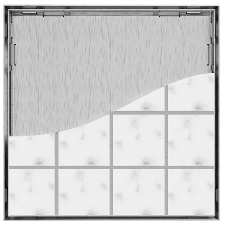 Slidedrain Kvadrat Slukrist Tile Insert