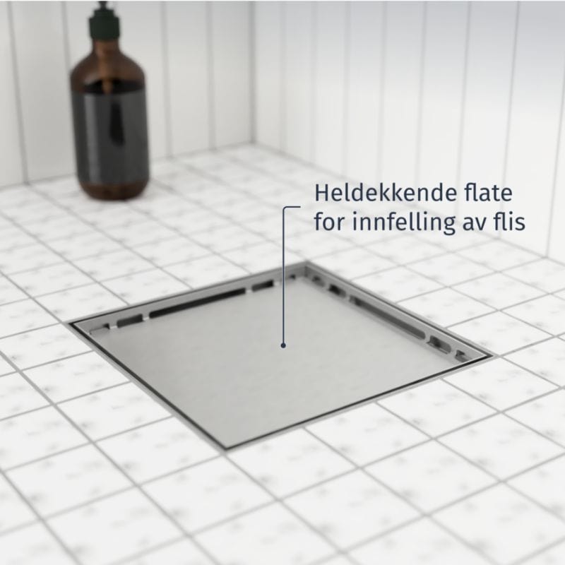 Slidedrain Kvadrat Slukrist Tile Insert Slidedrain Slukrist