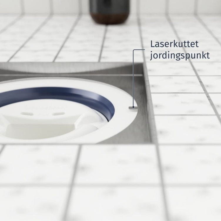 Slidedrain Kvadrat Slukrist Tile Insert