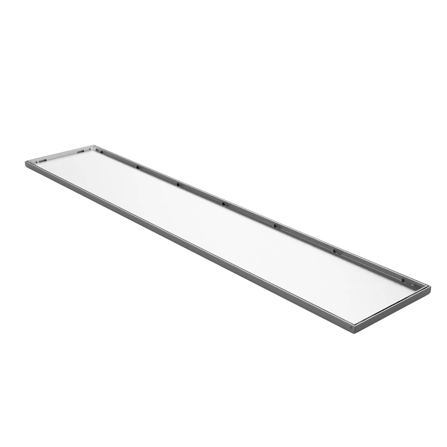 Slidedrain Slukrenne Tile Insert Børstet stål / 120cm Slidedrain Slukrenne DAL-1459481