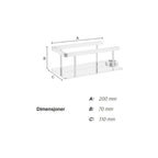 Smedbo 3008 Kurv til Dusjstang
