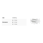 Smedbo Air AK3455 Enkelkrok Par