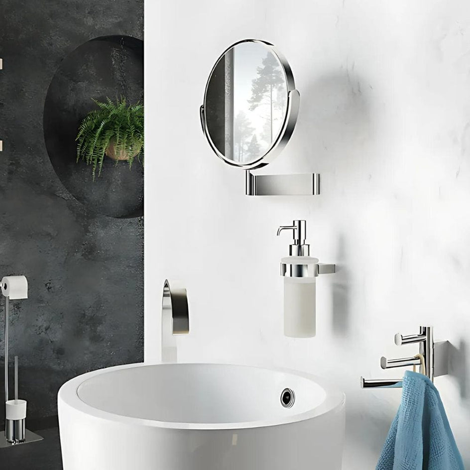 Smedbo Outline 490 Sminkespeil Vegghengt - 7x Krom Smedbo Sminkespeil SM-FK490