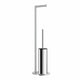 Smedbo Outline 613 Toalettpapirholder / WC-børste Krom Smedbo Toalettrullholder SM-FK613